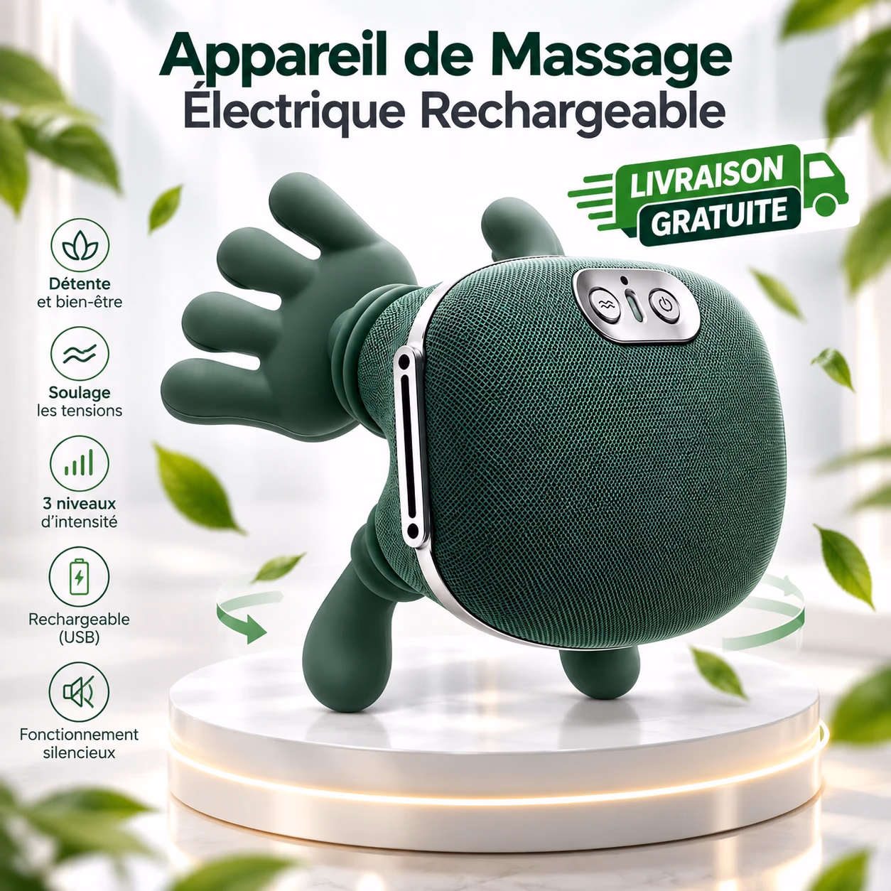 Appareil de Massage Électrique Rechargeable
